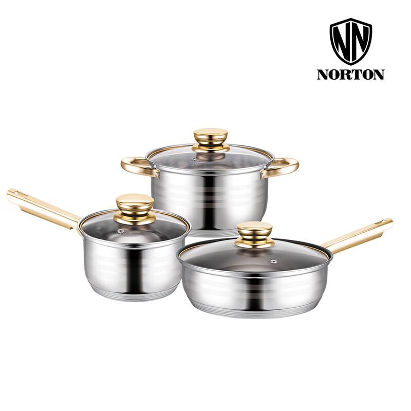 NORTON KANYA 3-Piece Luxury Cookware Set