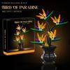Plant Series Bonsai Flower Building Blocks Set, Artificial Flower Home Decor Model Assembly Toy, Girl'S Birthday Toy Gift