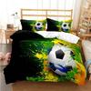Football Bedding Sets Soccer 3D Duvet Cover Bedding Set Comforter Linen Pillowcases Home Decor Single Double Twin King Queen