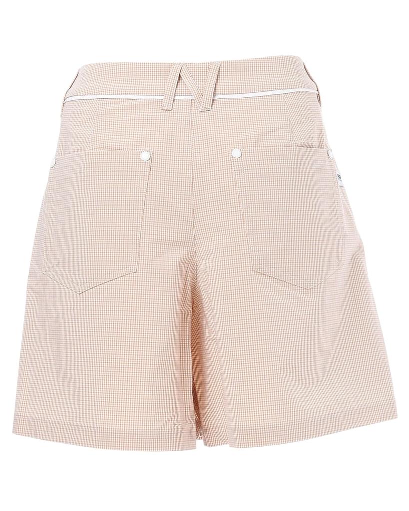 New Balance Golf Culottes Stretch Micro Check Women's (4-Way Pattern) / 012-5139501 042_Beige