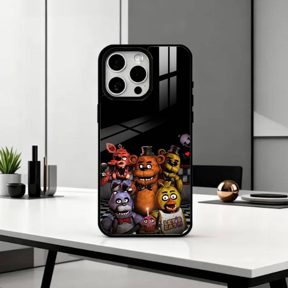 Five N-Nights At F-Freddys Fnaf   Phone Case For iPhone17,16,15,14,13,12,11 Plus,Pro Max Magnetic For Magsafe Wireless Charging