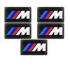2/5/10PCS BMW E46 E39 E38 E90 E60 E36 F30 F20 X3 X5 X7 M Logo Car Steering Wheel Wheel Center Emblem Badge Sticker Decal Styling MM1