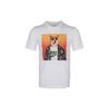T Shirts Men's White Crew Neck Moderate Straight Fit CT6313-100