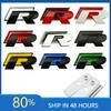 OIR5 For VOLKSWAGEN VW GTI Metal Car Front Trunk Logo Grille Emblem for Volkswagen VW R Line Tiguan Bora Golf Passat Touran Jetta CC
