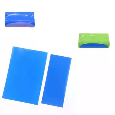 100Pcs Self-Attachable Insulating PVC Heat Shrink Tubing Wrap for 18650 Lithium Batteries Kit