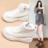 Spot Snow Boots Women's Winter Casual Fashion Versatile Low-top Thick-soled Thick Velvet Warm Short Boots Side Zipper Women's Boots