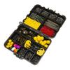 328pcs Carp Fishing Equipment Kit Carp Fishing Tackle Box Include Swivels Bait Float Fishing Needles Fishing Accessories
