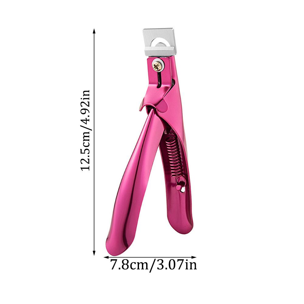 Adjustable Nail Clippers In Purple Red Are Suitable For Acrylic Nails Stainless Steel Nail Clippers And Nail Clippers For Fake N