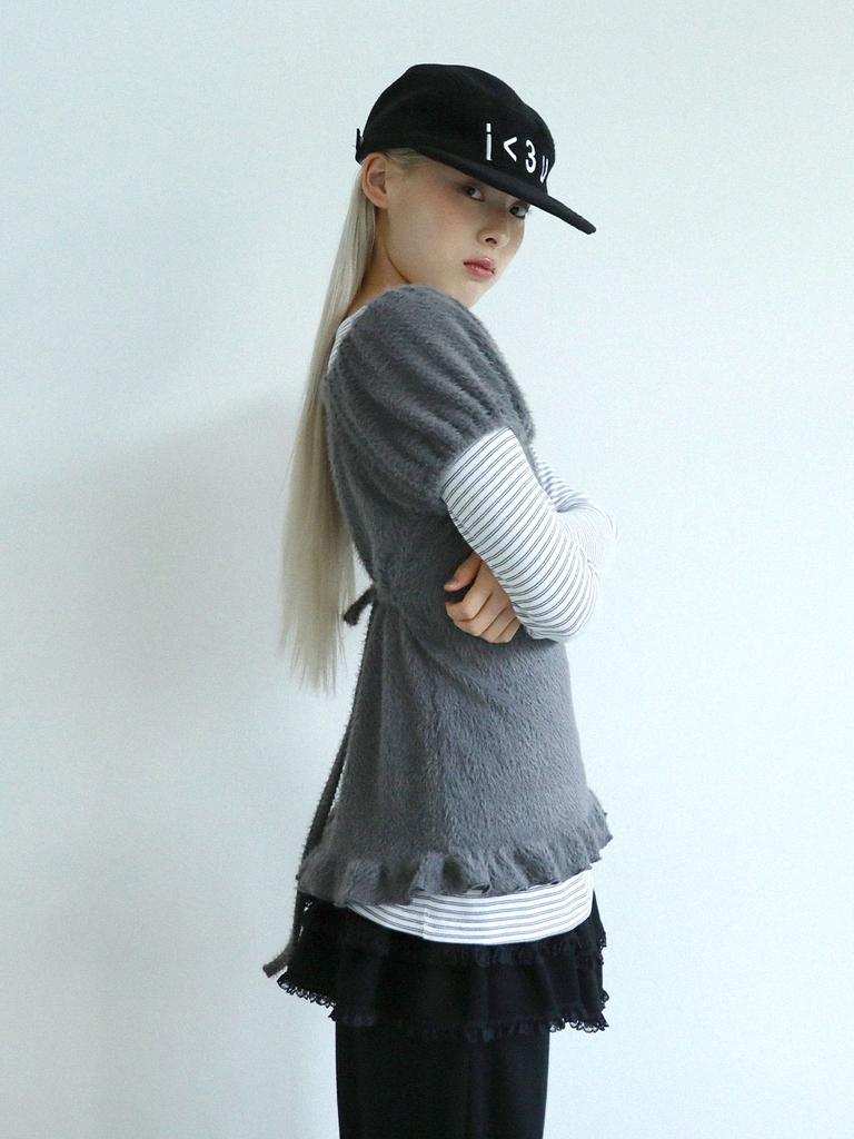 Eogeulliswedou Thin Stripe T-Shirt (White)