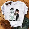 Anime Spy X Family T-shirt Japan Harajuku Fashion Short-sleeved T-shirt Summer Top Kawaii O-neck Women's T-shirt Top
