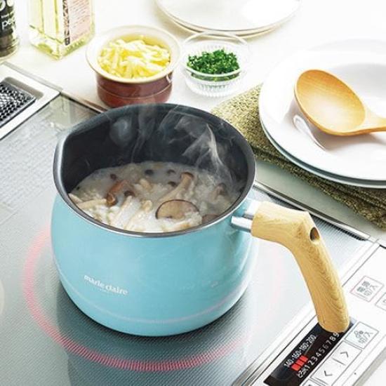 Saucepan with Milk Pan with Induction and Gas Includes RC Sticker Lid, Pot, Lid, Compatible, Pitcher-shaped, Kettle, 7-in-1,