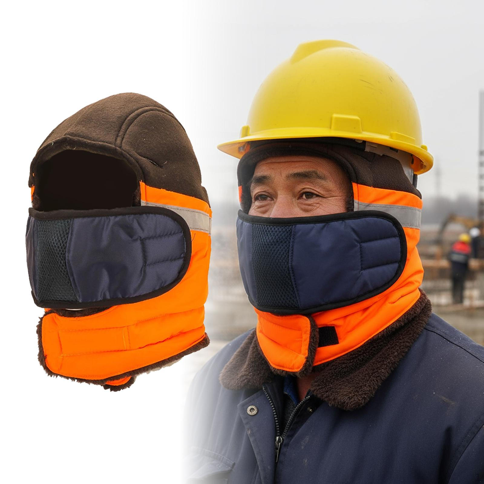 

Hard Hat Liner Accessories Workwear Convenient Hardhats Warm Lining Helmet помаранчевий
