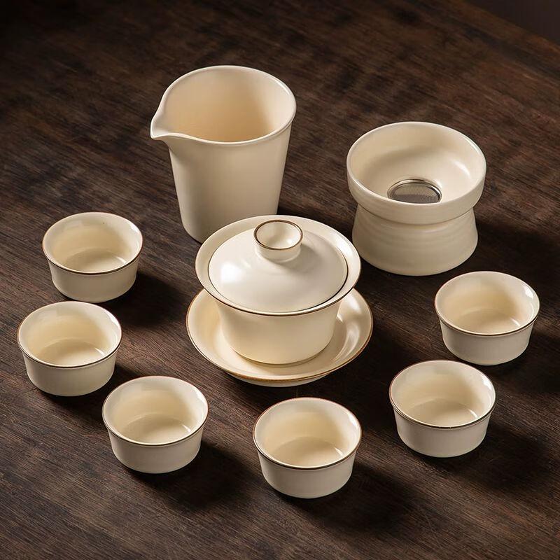 Ru Kiln Ceramic Kung Fu Tea Set Standard