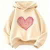 Artistic Love Heart Colorful Design Hoodie Kids Children's Sweatshirt  for Boys Girls Casual