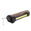 Magnetic LED Work Light with Retractable Hook Multifunction 360 Degree Rotating Rechargeable   Flashlight for Vehicle Emergency Repair