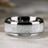 Stainless Steel Ring Jewelry Stone Fashionable Wedding Sweetheart Inset Collectibles Ornament Accessories Party