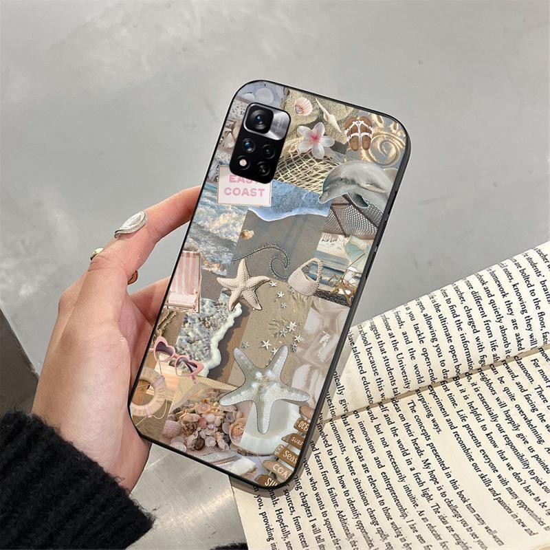 Phone Case For Xiaomi Poco C71 15T 14T Pro Redmi note 15 14 14 13 Pro Redmi A5 15C 13C Shell pearl