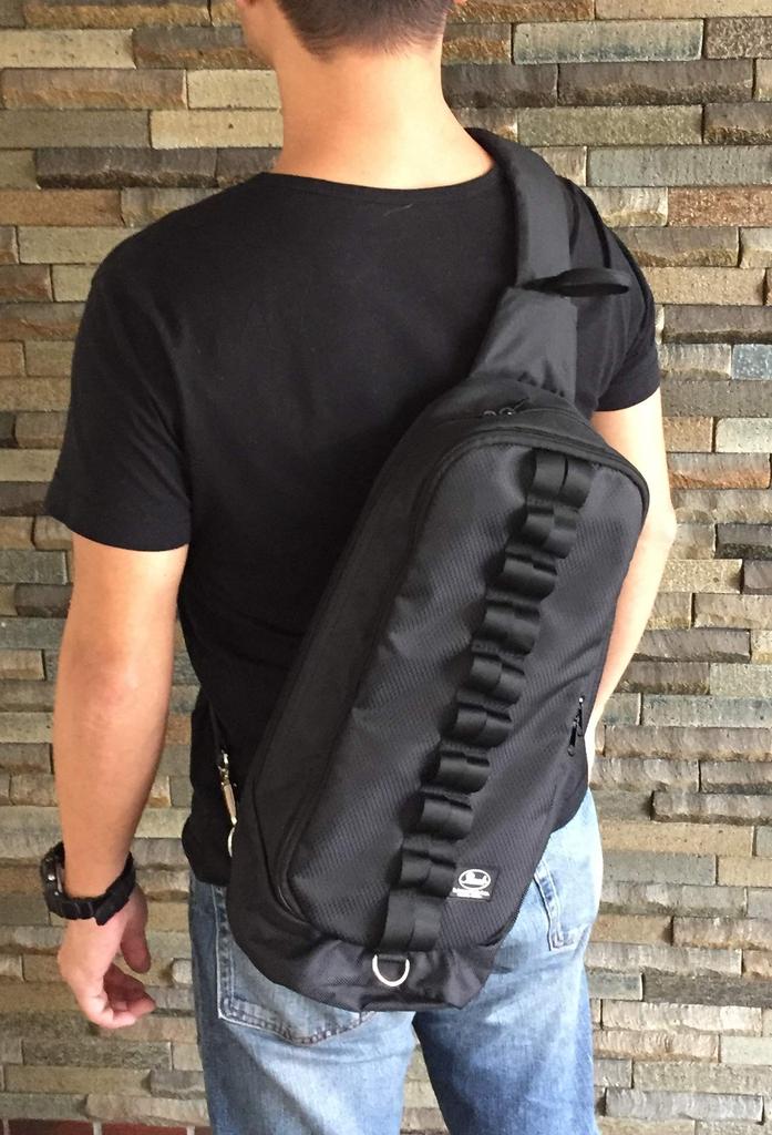 Pearl One Shoulder Stick Bag Black PSC-STBOS