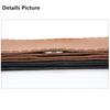 45cm Leather Braid for Steering Wheel 18” Hand Sewing Steering Wheel Cover Genuine Cowhide Leather with Needles Thread