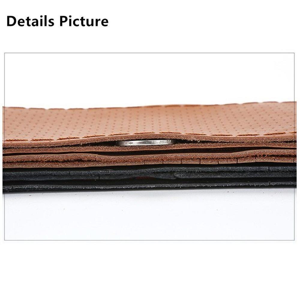 45cm Ledergeflecht für Lenkrad 18" Handnähen Lenkradbezug Echtes Rindsleder mit Nadeln Faden