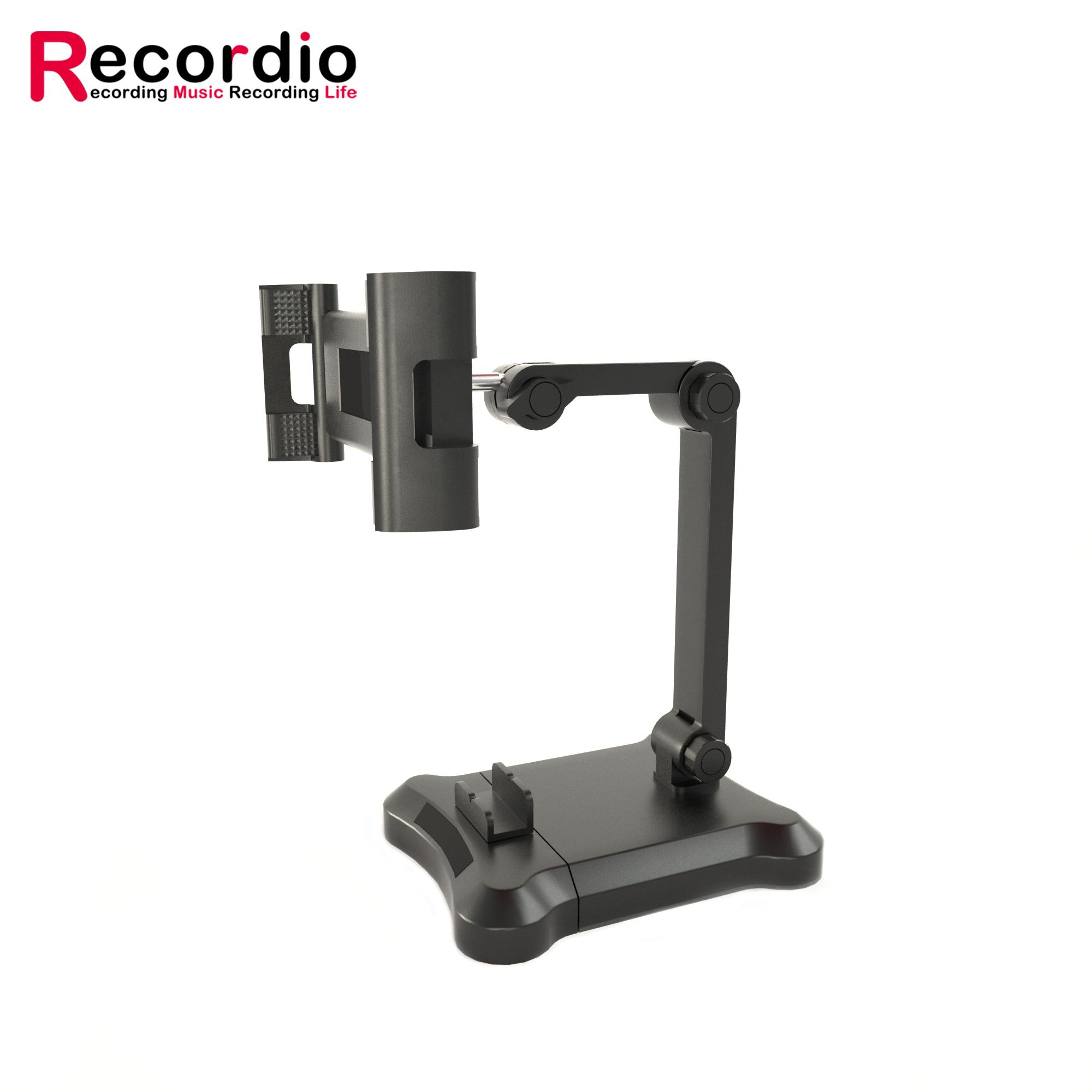 GAZ-NB40 Plastic Foldable Adjustable 360 Degree Rotating Durable Tablet & Mobile Phone Stand Universal Cell Phone Holder