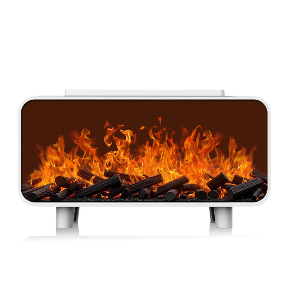 7 Colors Light Fire Aroma Diffuser Mute Work Ultrasonic Aroma Humidifier Flame Fire Diffuser Humidifier for Home Office Yoga Spa