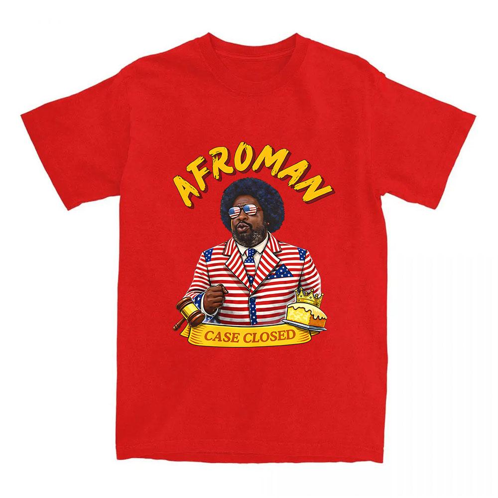Afroman Cakes Closed Design T-shirt Women Men Clothing Short Sleeve O-neck Loose Tshirts Cotton Summer Graphic Print Merch Tees