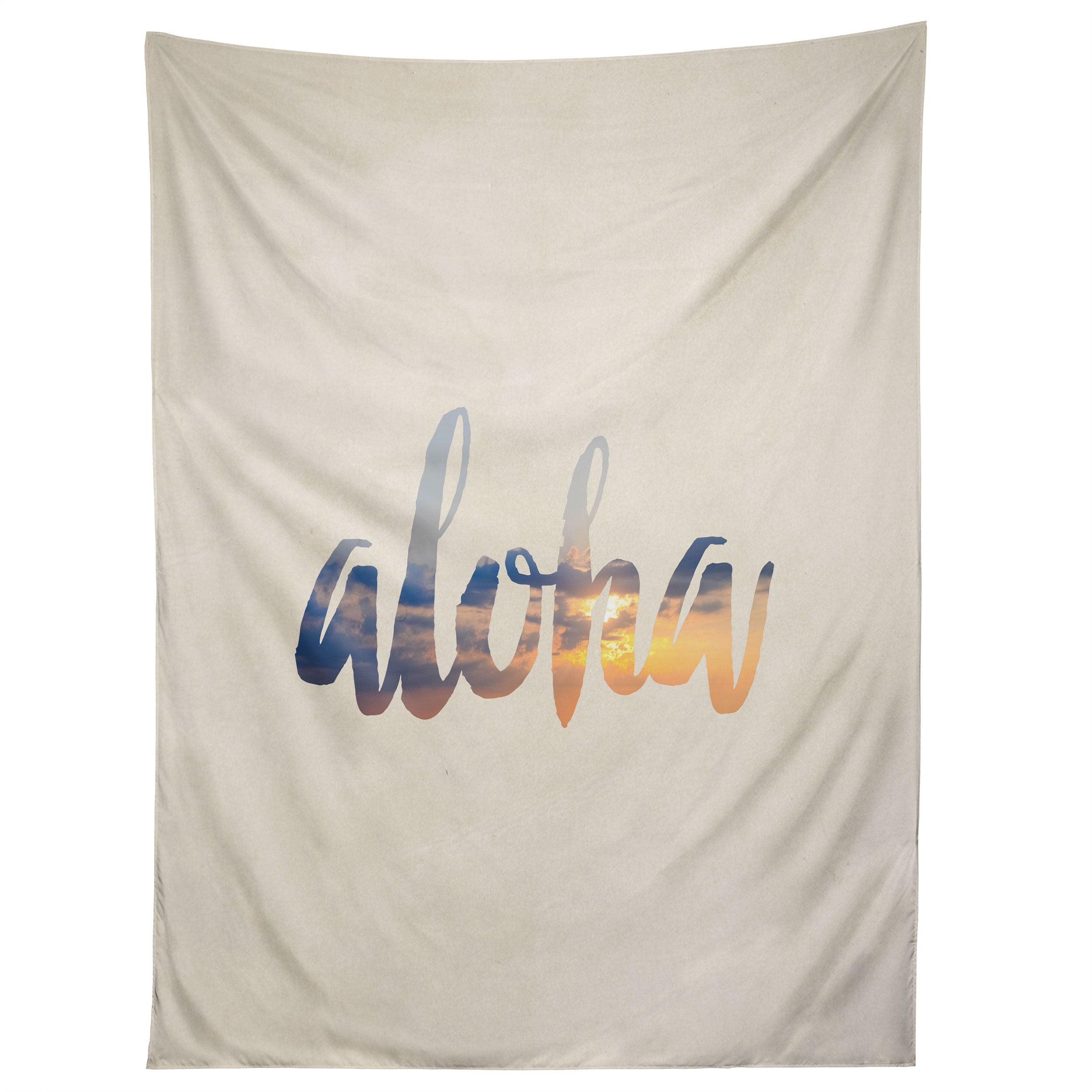 ALOHA HAWAII tapestry 75x100
