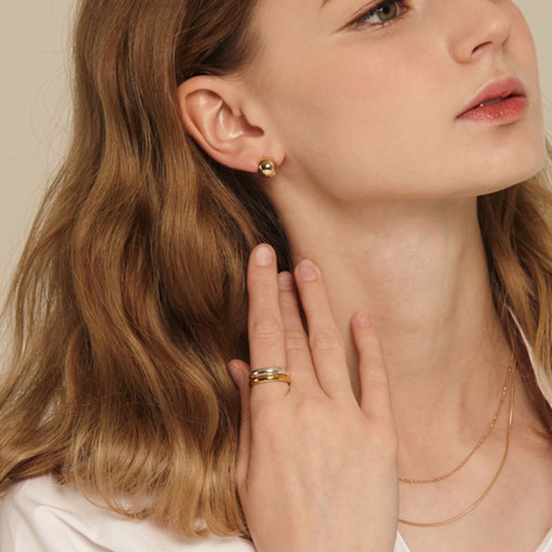 Murmur [925silver]Basic Line Ring