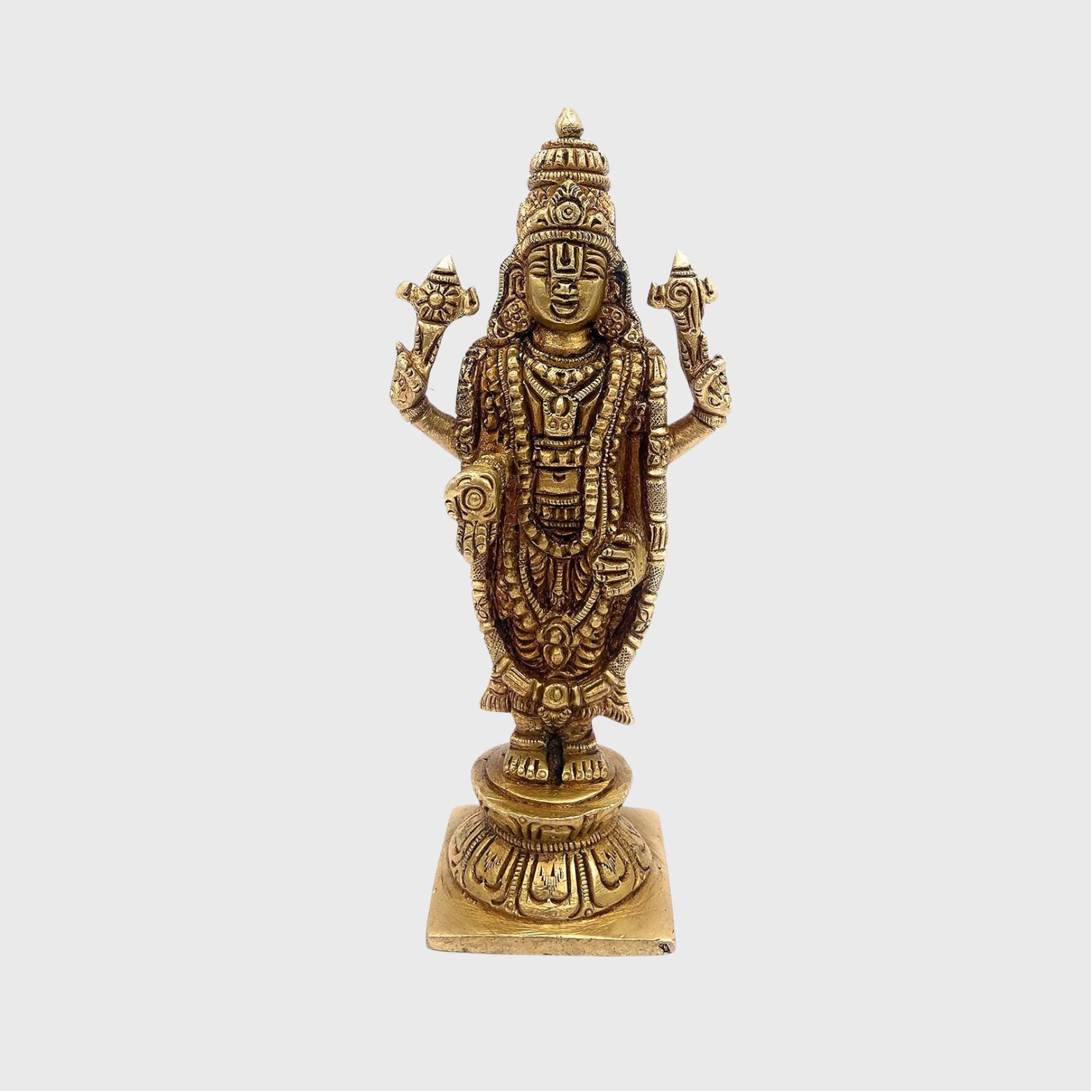 God Balaji Statue, Venkateshwara Idol, Lord Tirupati Murti, Lord Balaji Idols