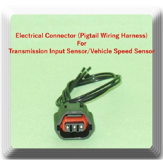 Trans Input /Vehicle Speed Sensor W/Connector Fits Chrysler Dodge Mitsubishi