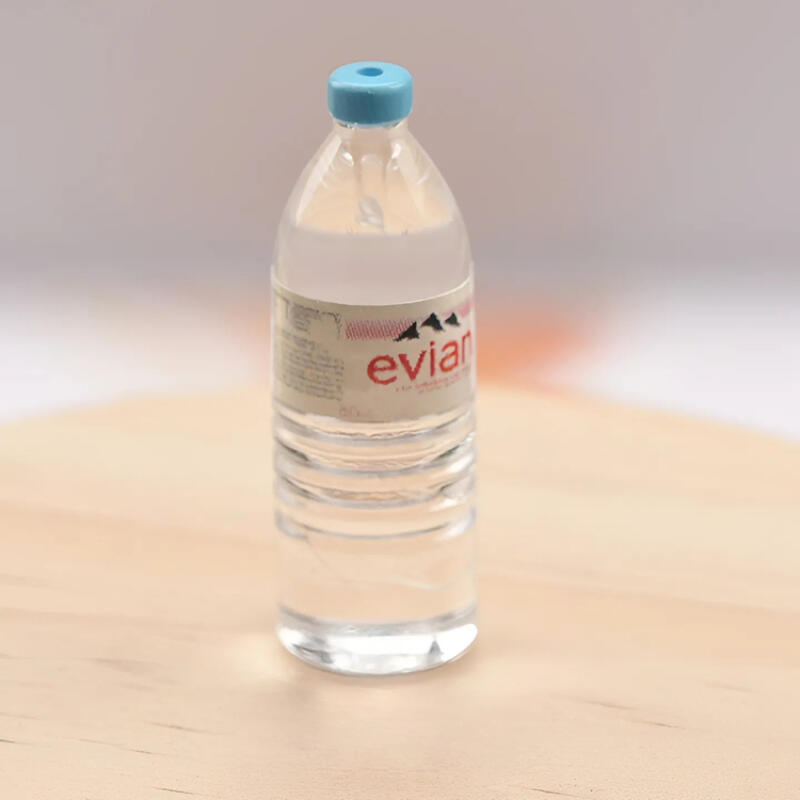 Mini water bottle, water shaped keychain, amulet keychain, lucky keychain