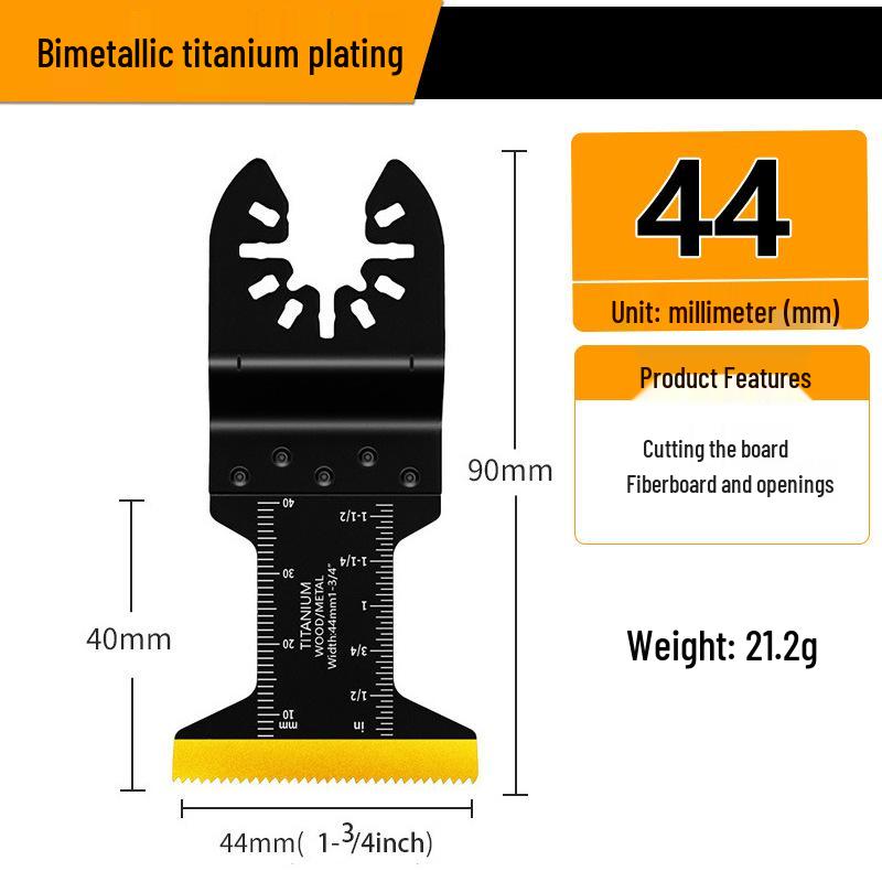 Universal Multifunctional Oscillating Saw Blade for Woodworking and Grinding
