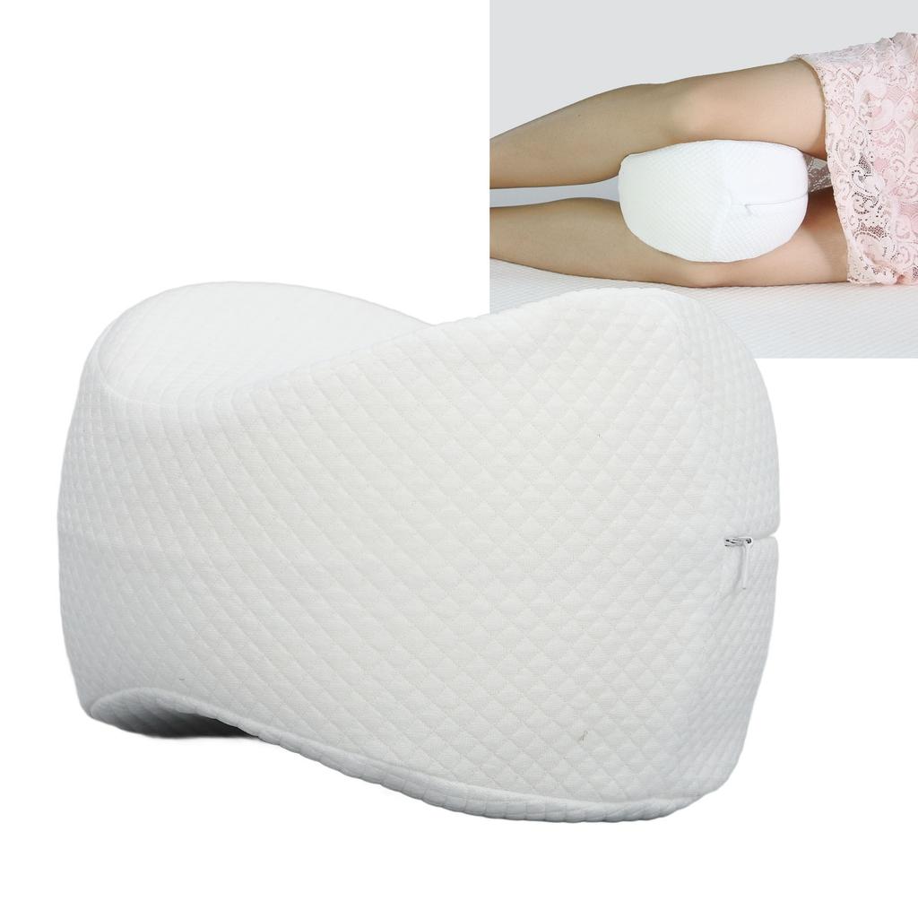 Knee Pillow Removable Cover Washable Side Sleep Leg Cushion for Pregnancy Sciatica