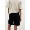 H M Regular Fit Sweat sHorts Black