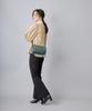 Shoulder Bag with Snap Closure for Black [Legat Largo] LG-V0121 Women,