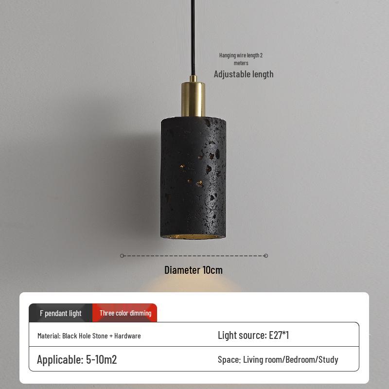 Wabi-Sabi Zen Pendant Light: Retro & Artistic Design for Restaurants, Living Rooms, and Bedrooms