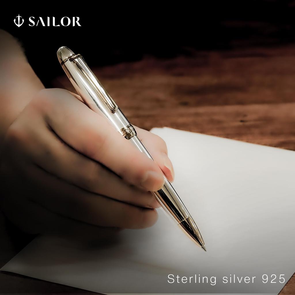 Sailor fountain pen Ballpoint Pen Profit 21 Sterling Silver 925 Oil-Based 0.7mm 15-3027-220