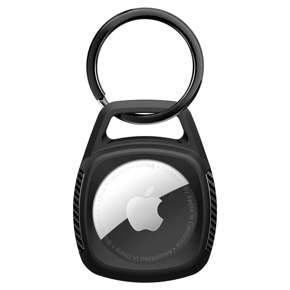 Spigen Rugged Armor Protective Case for Apple AirTag - Matte Black