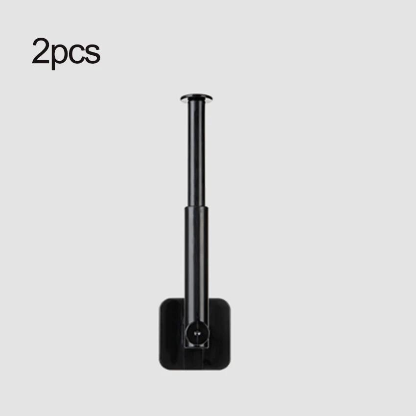 1/2pcs-L-Shape Scalable Punch-Free Hook for Coats Hats Towels Clothes Kitchen Rack Roll Bathroom Hook