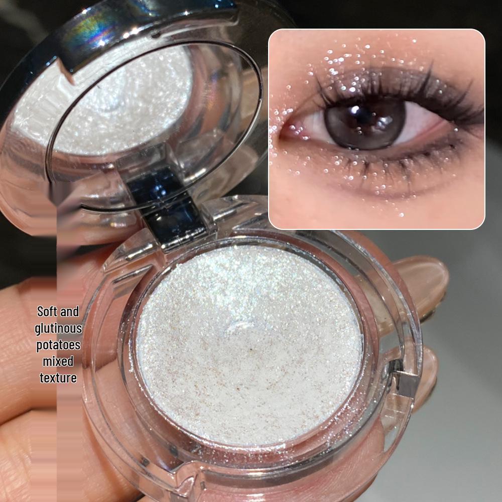 FAICCIA Fei Xi Blinding Diamond Highlighter: Shimmery Eyeshadow with Moonlight Glitter Finish