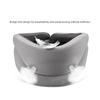 Attelle cervicale en soie glacée pour la migraine Collier cervical Soulage la douleur et la pression cervicale Support de cou souple