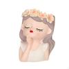 Fairy Head Flower Pot Creative Holder for Photos in Garden Or Party Settings