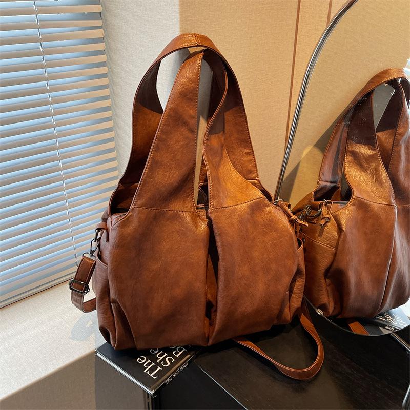 2023 Spring Retro Large Capacity Crossbody Tote for Women