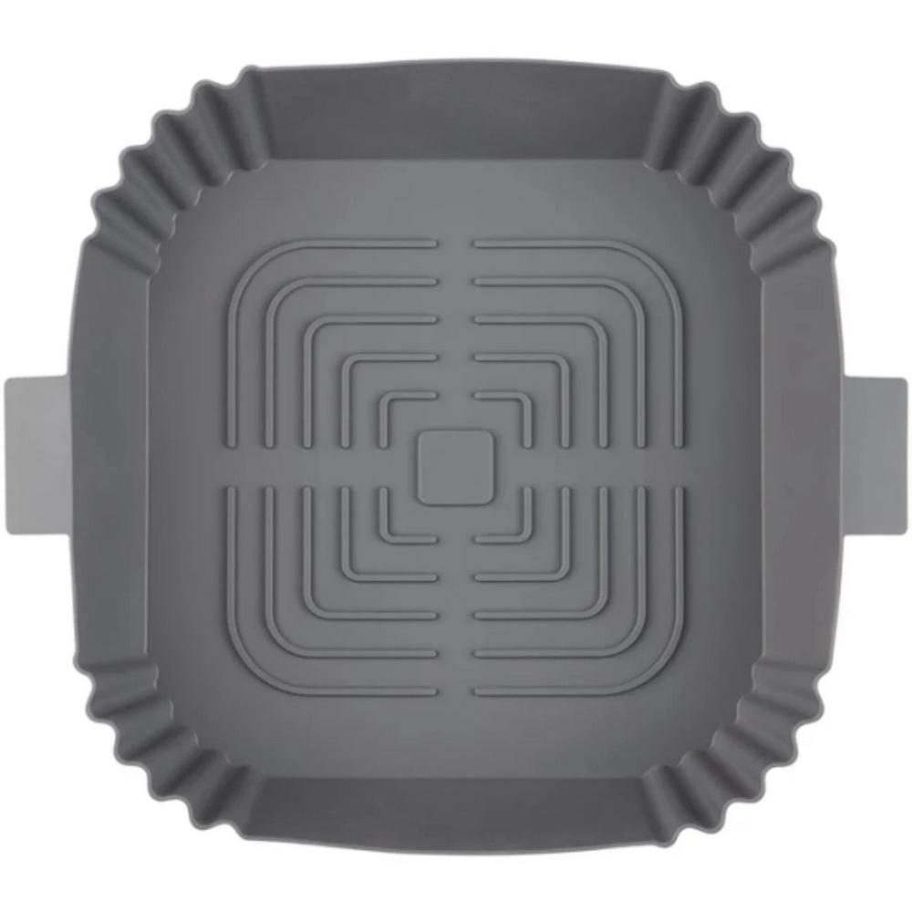 Chef Aid Silicone Air Fryer Liner Tray Square 20 X 19.5 X 5cm