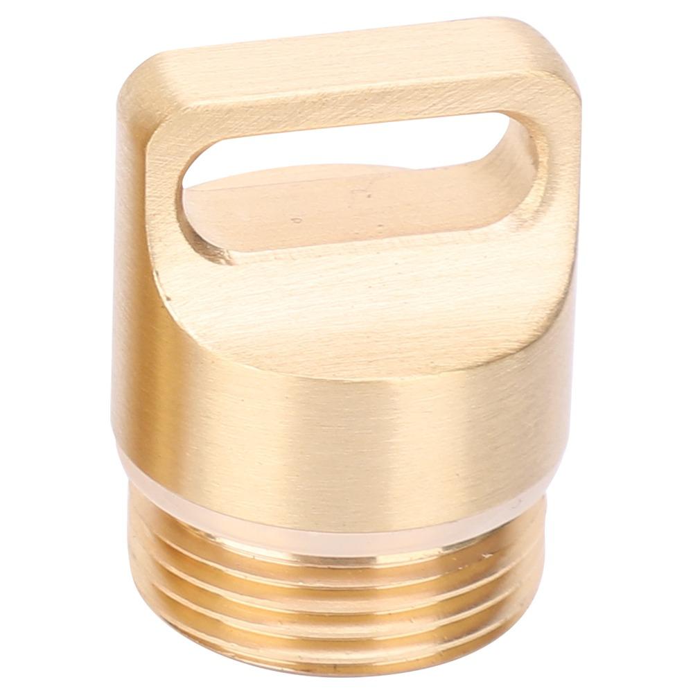 Brass Tablet Container Waterproof Pill Container Durable Capsule Box Holder  Outdoor Travel