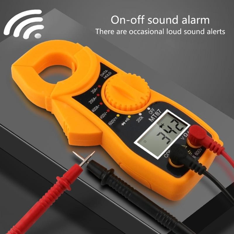 Compacted Digital Clamp Meter Featuring Data Hold Function Lightweight ABS Design and Pocket Size for Easy Portability