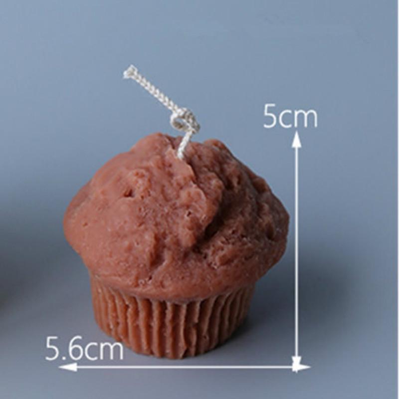 Kreative Simulation Muffin Tasse Kuchen Kerze Form Silikon Seife Form Kerze Form Weihnachten Home Decor