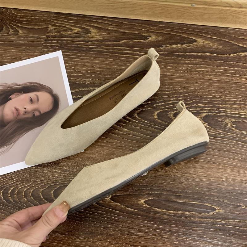 Fashion Bailamos Women's Square Toe Vintage Flats Soft Loafers Comfortable Leather Ballet Shoes for Female Dress Shoes Mujer