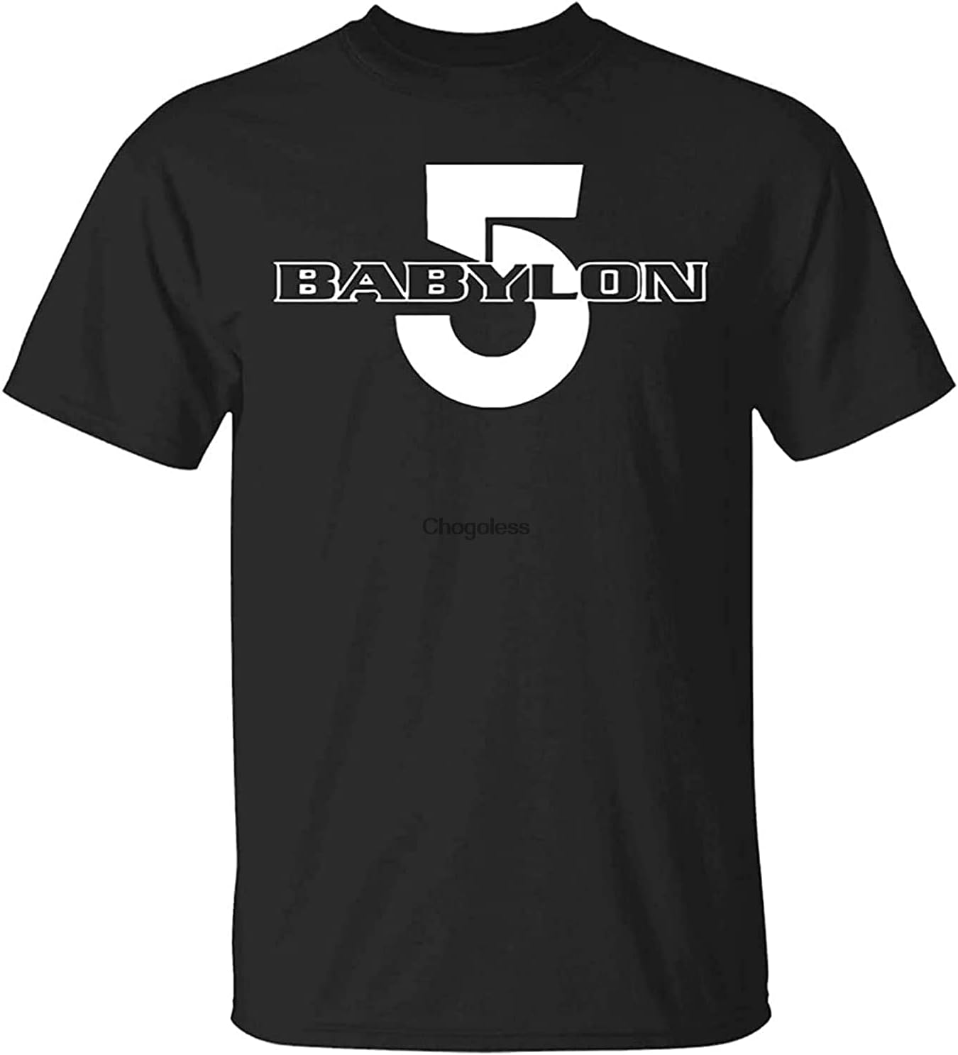 Cool Babylon 5 Films Logo Retro Vintage Shows T-Shirts Retro 90 S Sitcom XS чёрный